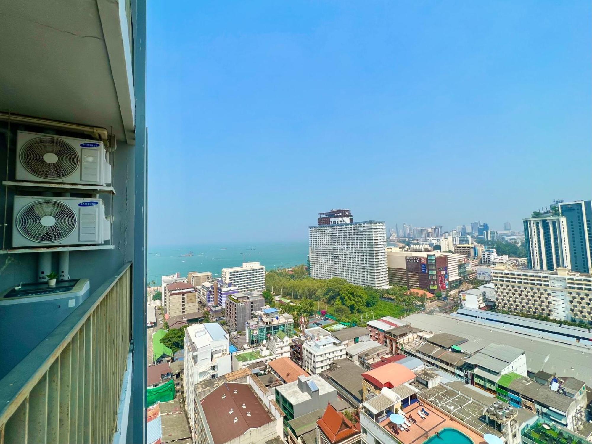 Sea View Pattaya Beach @The Base Central Pattaya Dış mekan fotoğraf